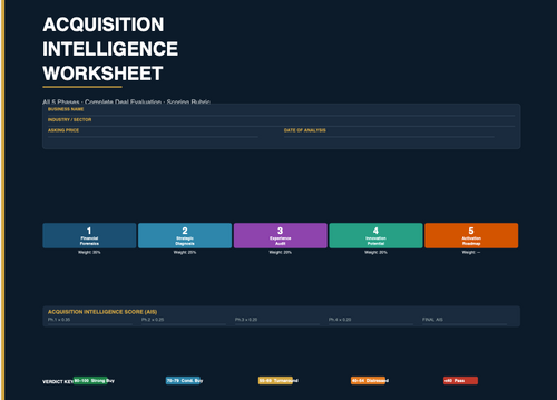 The Acquisition Intelligence Toolkit, by Elie Jabbour